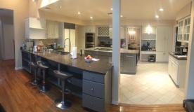 After a completed cabinetry contractor project in the area